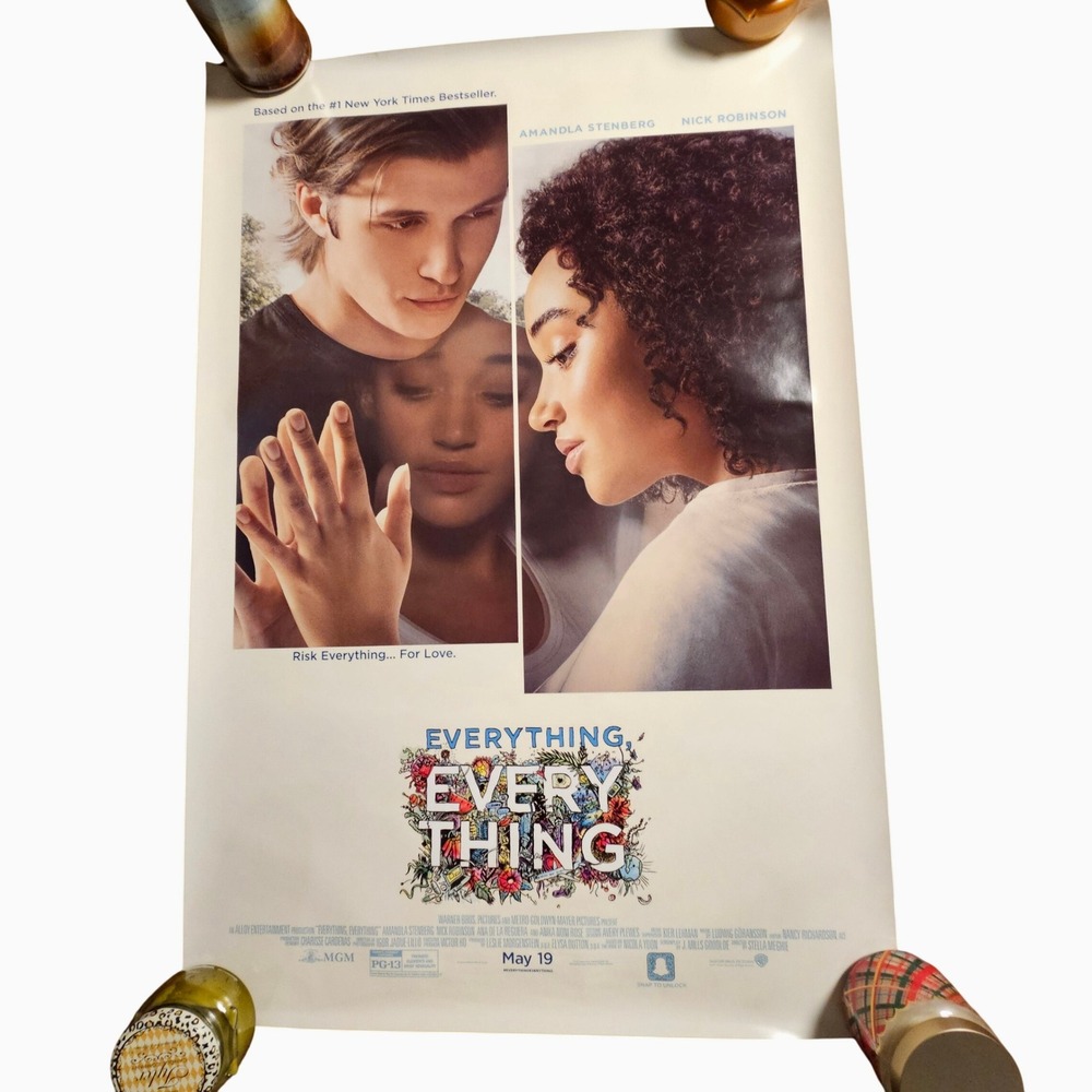Everything, Everything 2017 Original Movie Poster 27x40‎ Amandla Stenberg D/S
